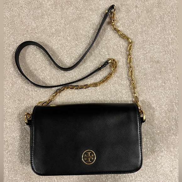 Tory Butch Black Bag - Picture 1 of 7